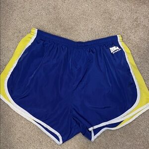 Everlast Blue and Yellow Athletic Shorts
